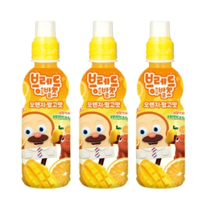 롯데칠성음료 브레드이발소 오렌지망고 235ml (6개)_이미지