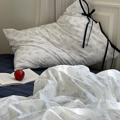 메종드룸룸 굿나잇키티 베딩 기본세트 (퀸 Q)_이미지