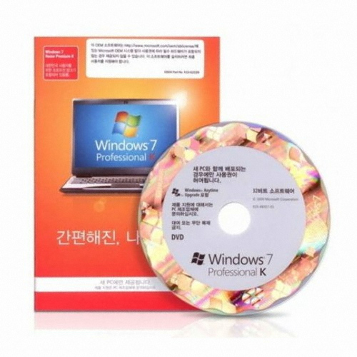 Microsoft Windows 7 Professional (DSP 32bit 영문)