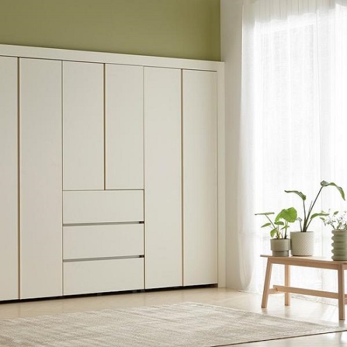 한샘 바이엘 소프트 붙박이장 데일리 서랍형 (420cm)_이미지