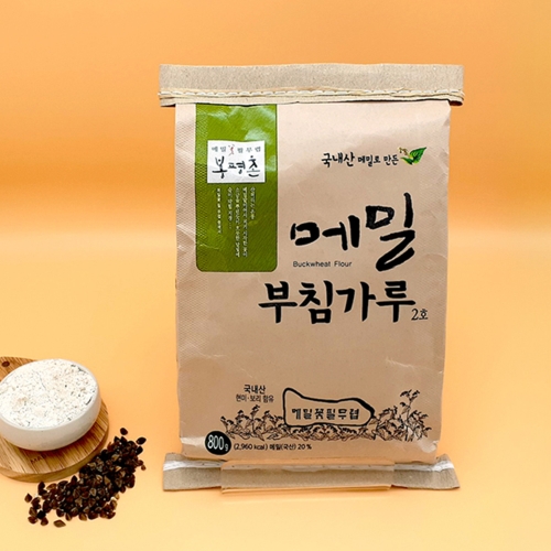봉평농원 메밀 부침가루 2호 800g (2개)