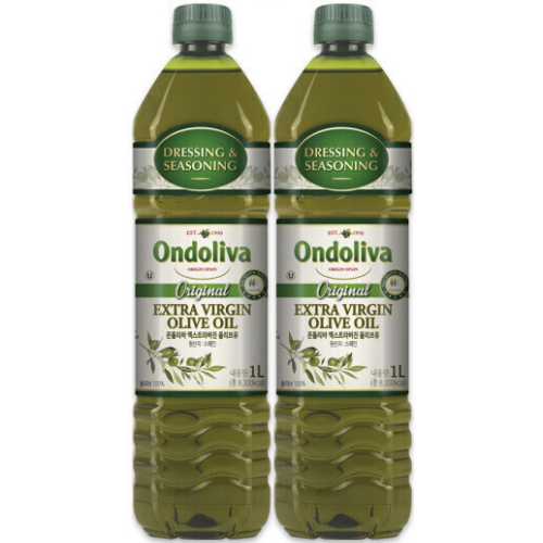 온돌리바 엑스트라버진 올리브유 1L (2개)_이미지