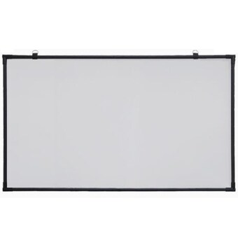 비비텍 화이트 원단 슬림 액자<b>스크린</b>