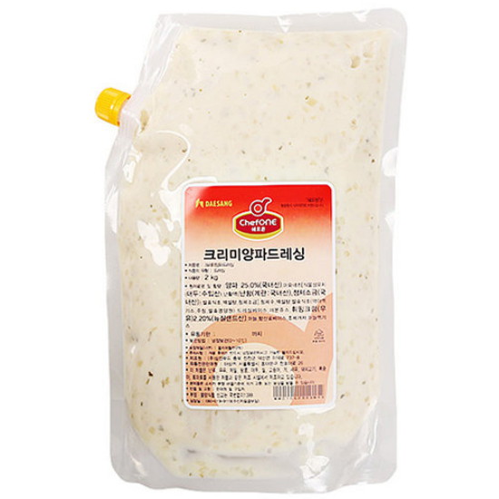 쉐프원 크리미양파 드레싱 2kg (3개)_이미지