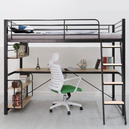 에보니아 메리트 대 책상형 벙커침대 풀세트 SS