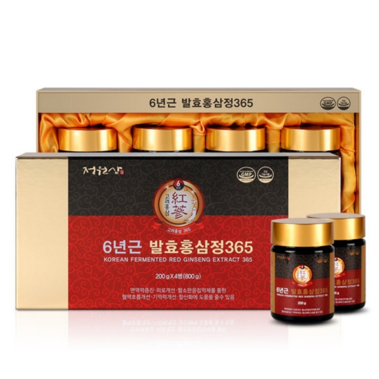네이처가든 정원삼 6년근 발효홍삼정 365 200g (4개)_이미지