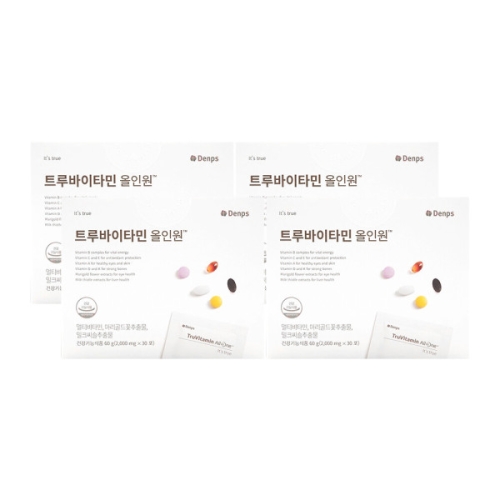 덴프스 트루바이타민 올인원 30포 (4개)_이미지