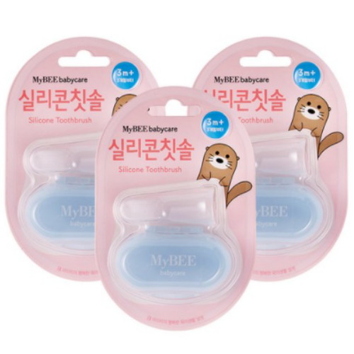실리콘 손가락 칫솔 (케이스포함)