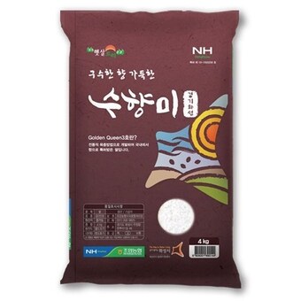 햇살드리 2026 햅쌀 <b>수향미</b> 4kg