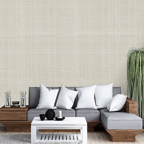 KGS금강 크레파펠 접착식 실크 벽지 로제 SL그레이 (1장, 50cm x 2.5m)_이미지