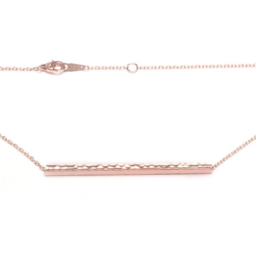 14K 목걸이 엠보스틱 목걸이 JNN21171