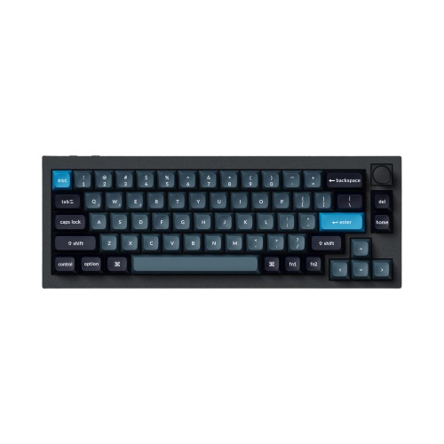 Keychron Q2 PRO 노브 블랙 알루미늄 유무선 커스텀 기계식 (갈축)