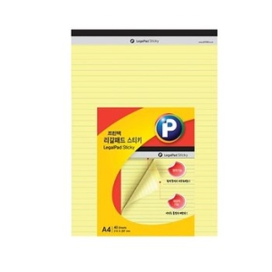 프린텍 리갈패드 스티키 LP210Y