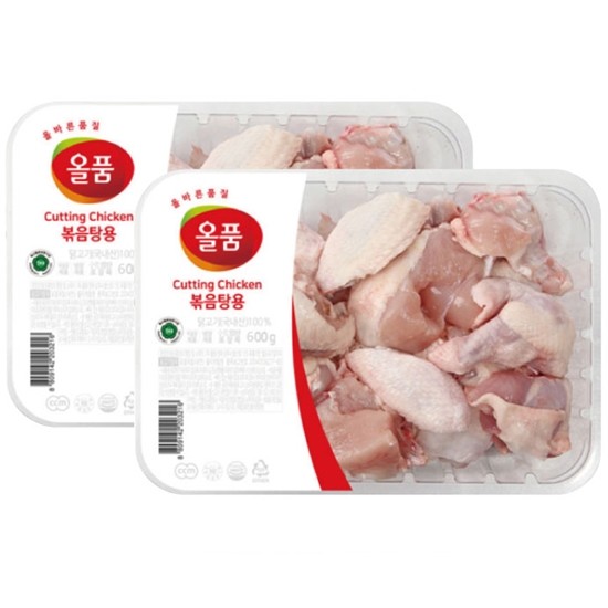 올품 닭볶음탕용 600g (2개)