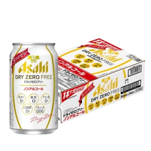 아사히 드라이 제로 프리 무알콜 350ml (24개)_이미지