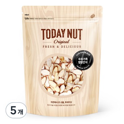 투데이넛 아몬드슬라이스 300g (5개)_이미지