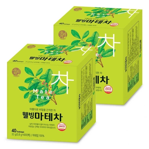 송원식품 웰빙 마테차 40티백 (2개)_이미지