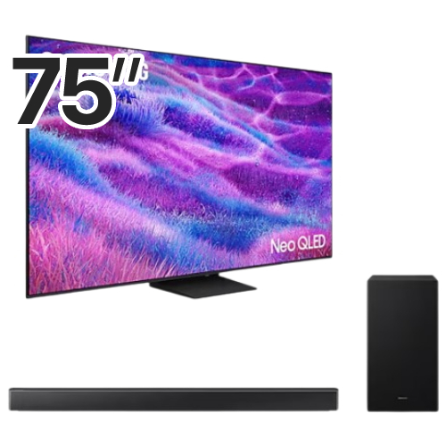 삼성전자 네오QLED KQ75QNF80AFXKR (스탠드+사운드바, HW-B650F)_이미지