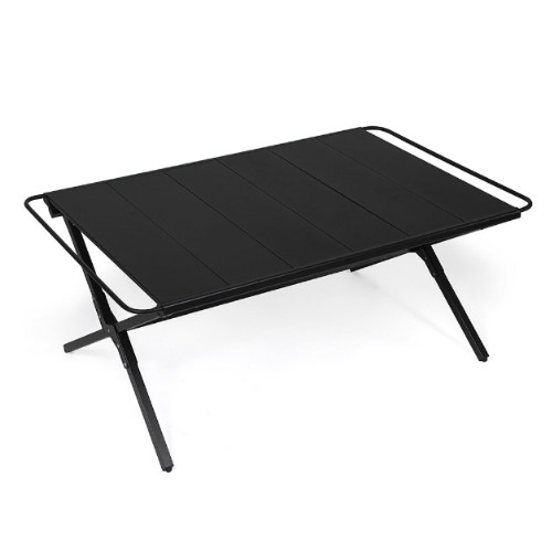 테이블 폴딩 접이식 IGT 캠핑 테이블 매트블랙