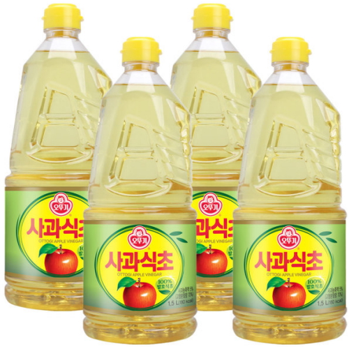 오뚜기 사과식초 1.5L (4개)_이미지