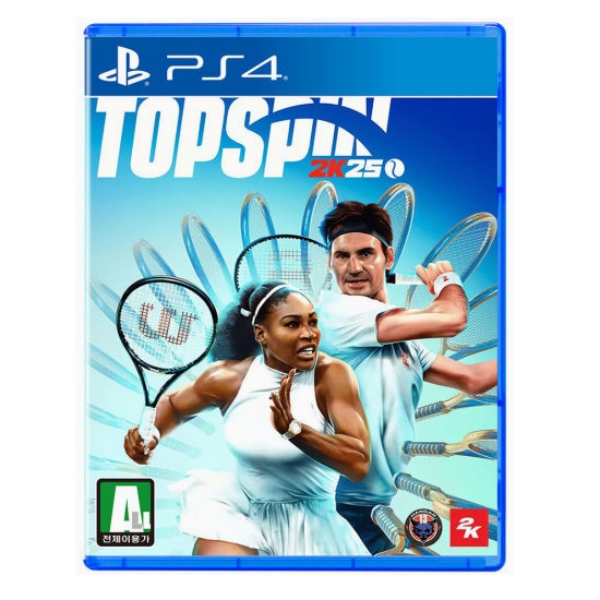  탑스핀 2K25 한글판 PS4, 패키지디스크