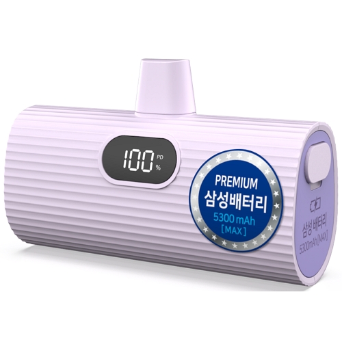 티앤알 도킹형 보조배터리 P-5300C 5300mAh (C타입)_이미지