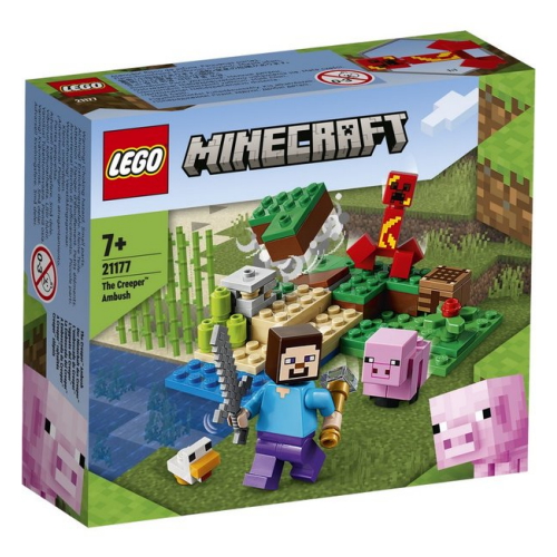 레고 마인크래프트 크리퍼 매복 (21177)