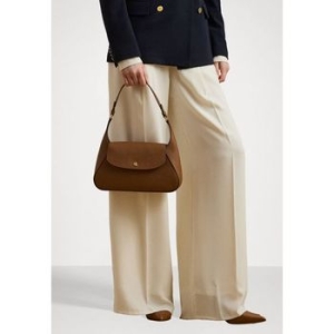 폴로 로렌 랄프 크로스햇 미디엄 스칼라 숄더백 핸드백 라운 탄 6469999_이미지