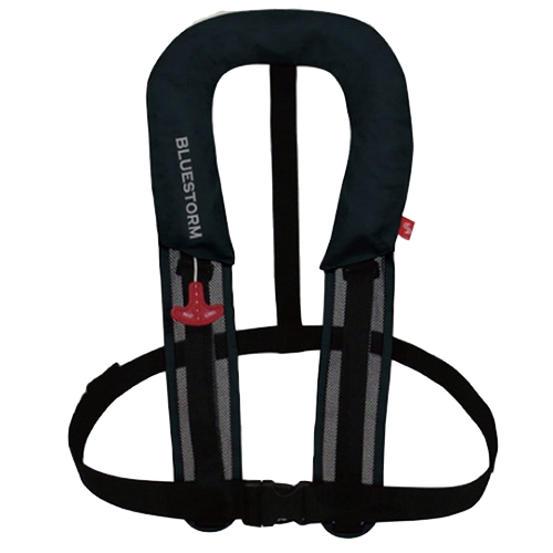 블루스톰 BSJ-8320RS 자동팽창식 구명조끼_이미지