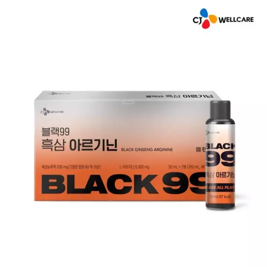 한뿌리 블랙99 흑삼 아르기닌 50ml 7병