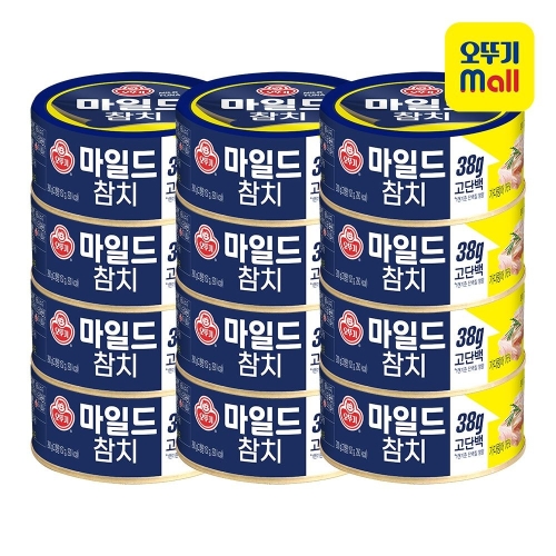 오뚜기 마일드 참치 200g (12개)