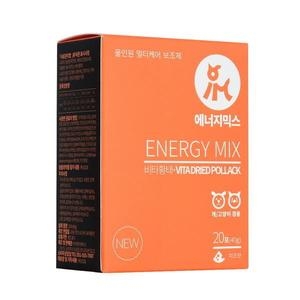 펫세븐 에너지믹스 비타황태 강아지 영양제 40g (20p) (1개)_이미지