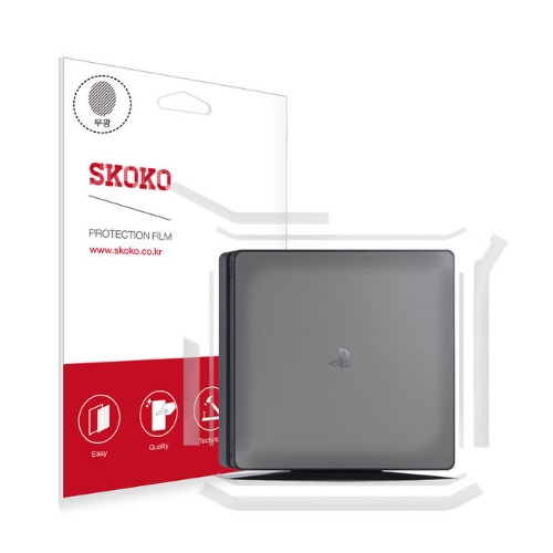 PS4 슬림 본체 보호필름_이미지