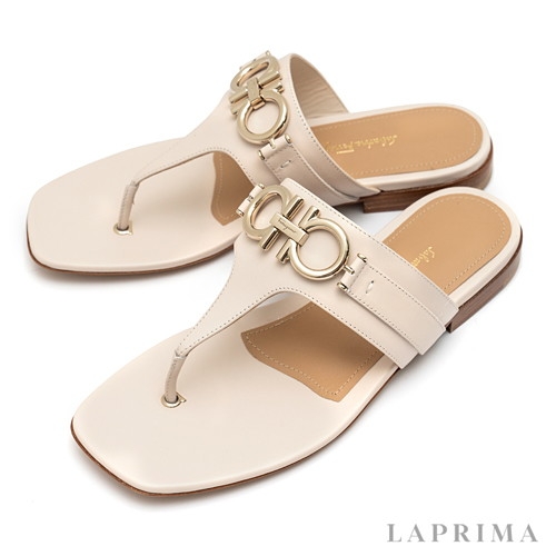 페라가모 간치니 샌들 RIKIS-10 BONE 75328