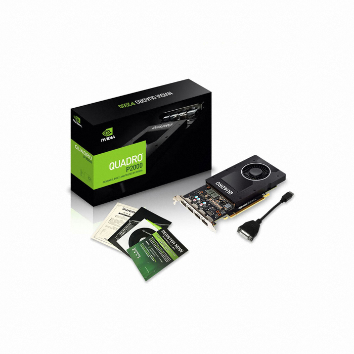 NVIDIA 쿼드로 P2000 D5 5GB ABKO_이미지