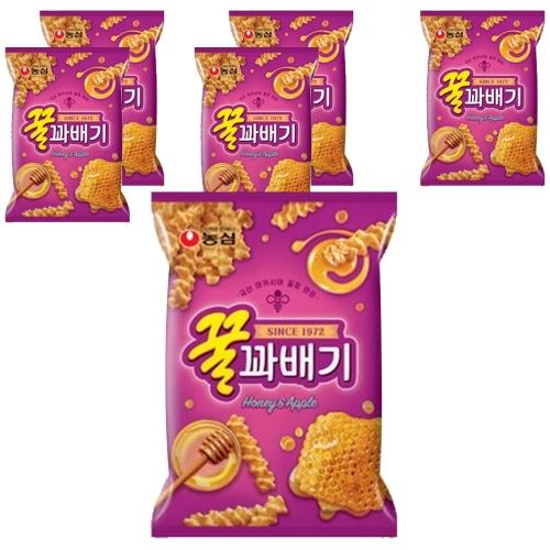 농심 꿀꽈배기 90g (6개)_이미지