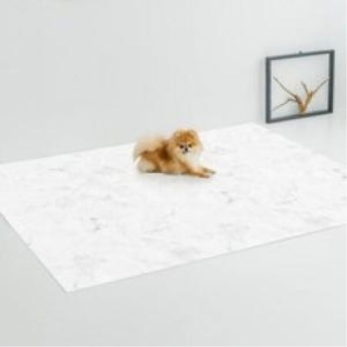 디팡 러그매트 마블 화이트 4T 180x140 (1개)_이미지