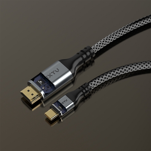 이지넷유비쿼터스 NEXTU HDMI2.1 C to HDMI 케사드 케이블 (3m)_이미지