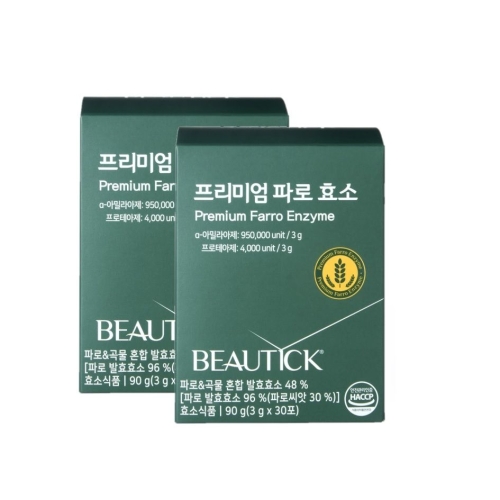 GNC 뷰틱 프리미엄 파로 효소 3g 30포 (2개)