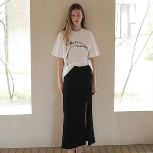 나인 SK-5010 ROSE RIBBON SET-UP SKIRT_이미지