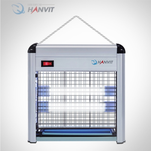 대형 LED램프 해충퇴치기 12W 20W 40W_업소용 실내 야외 벌레 날파리 모기 전기 전격 살충기 트랩