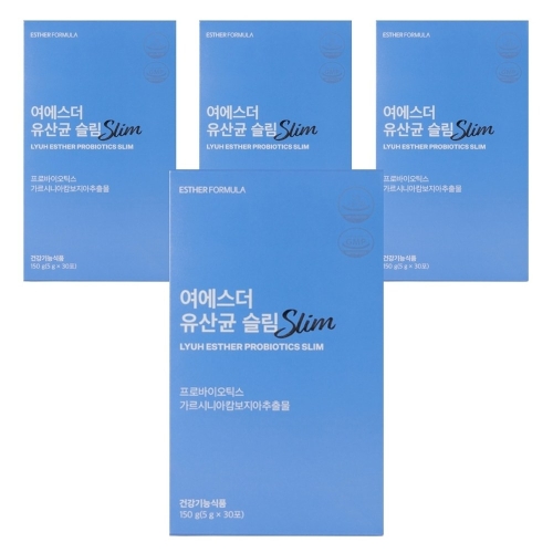 에스더포뮬러 여에스더 유산균 슬림 가르시니아 30포 (4개)_이미지