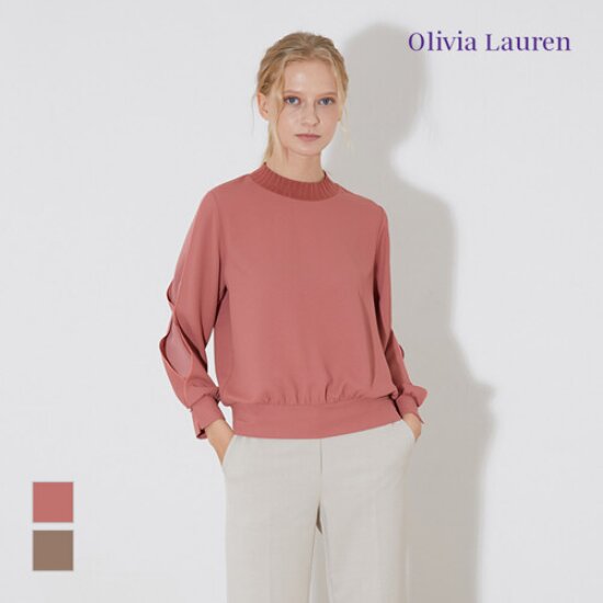 올리비아로렌 소매트임 티셔츠 VOCAL3S2436_이미지