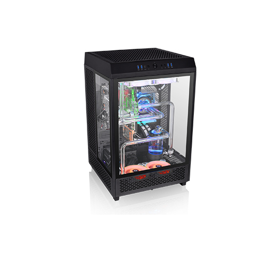 써멀테이크 The Tower 500 TG (블랙)_이미지