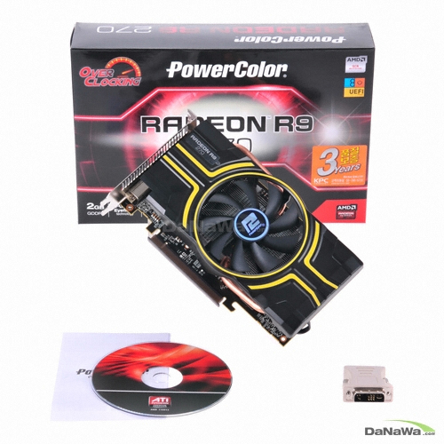 PowerColor �󵥿� R9 270 OC D5 2GB KPC