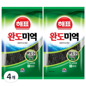 사조해표 해표 완도 미역 100g 4개_이미지