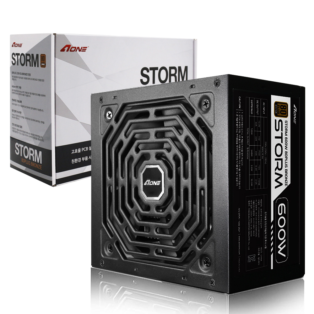 AONE STORM 600W 80PLUS브론즈