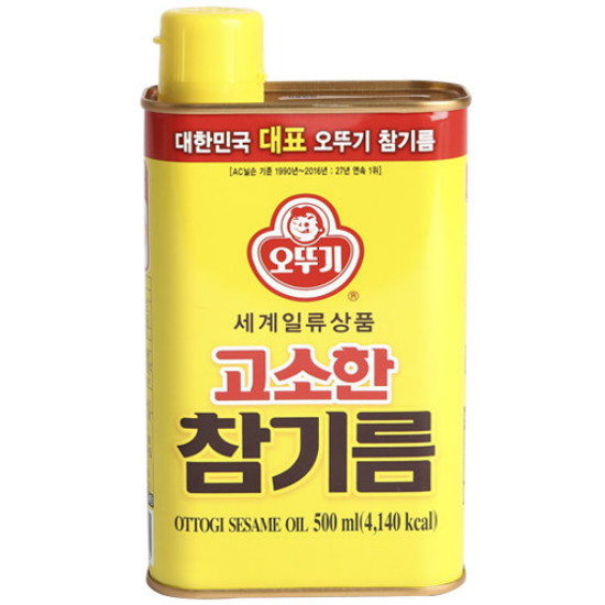 오뚜기 고소한 참기름 500ml (1개)