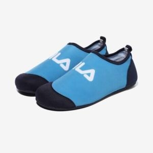 휠라 아동용 키즈 아쿠아 삭스 슈즈 3XM01559D_400 Blue + Blue + Blue 160