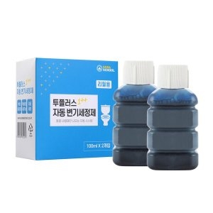 소다스쿨 투플러스 자동변기세정제 100ml (2개)_이미지
